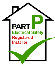 Part P building regulations compliance badge